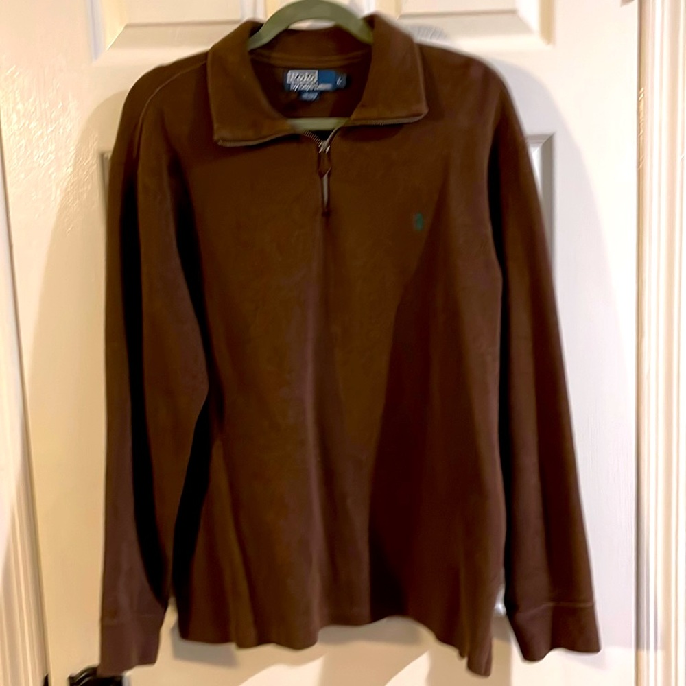 Polo quarter zip pull over
